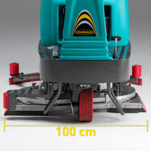 Eureka E100 floor scrubber dryer wide cleaning path