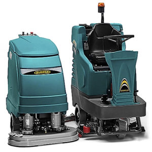 Industrial scrubber dryer cleaning machines for hire