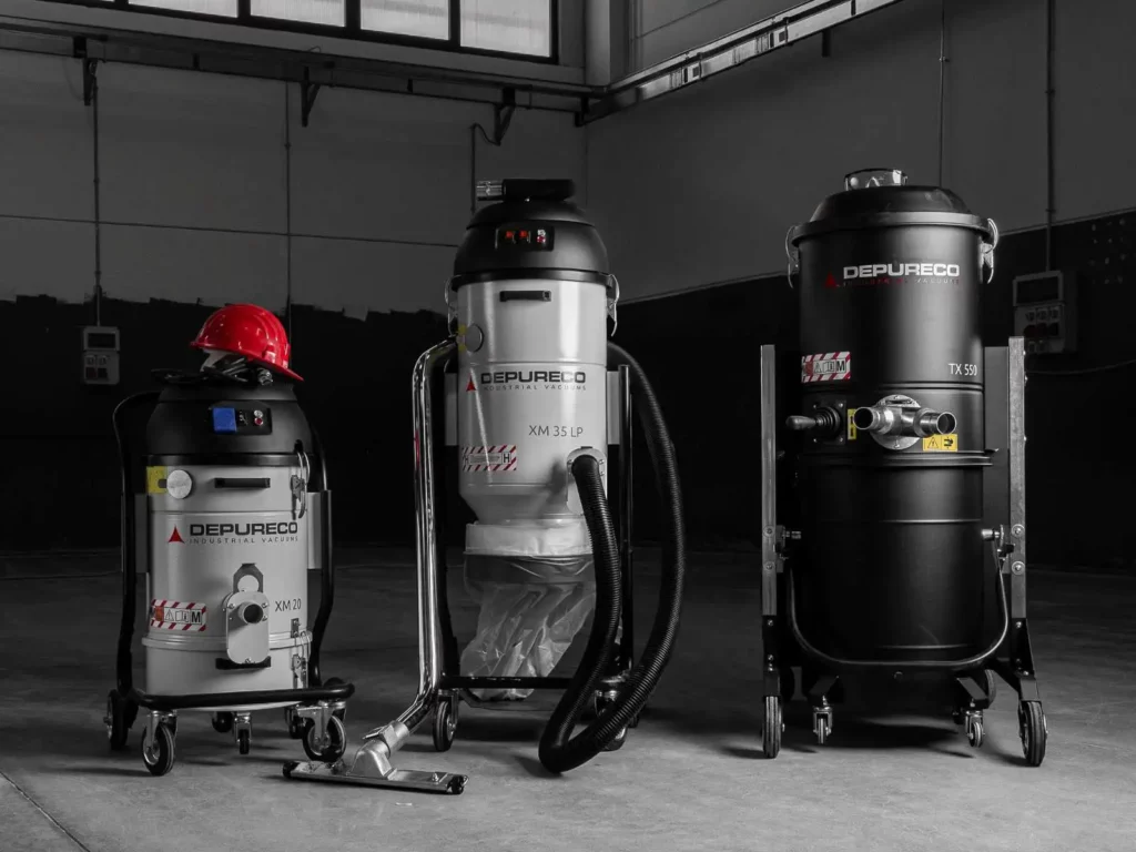 Industrial Vacuums for harmful hazardous dust