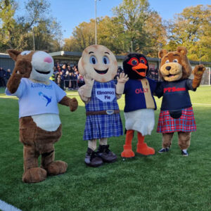 EKFC v Hamilton Scottish Challenge Cup Mascot Race